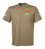 Performance Coyote Tan Unisex Shirt. This shirt is NOT approved for PT