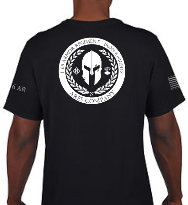 Ares Unisex Performance Short Sleeve PT Shirt (Feels like Cotton). This shirt IS approved for PT.