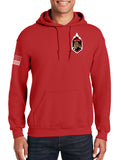 Born to Breach Red Hoodie Sweatshirt. This sweatshirt is NOT approved for PT.