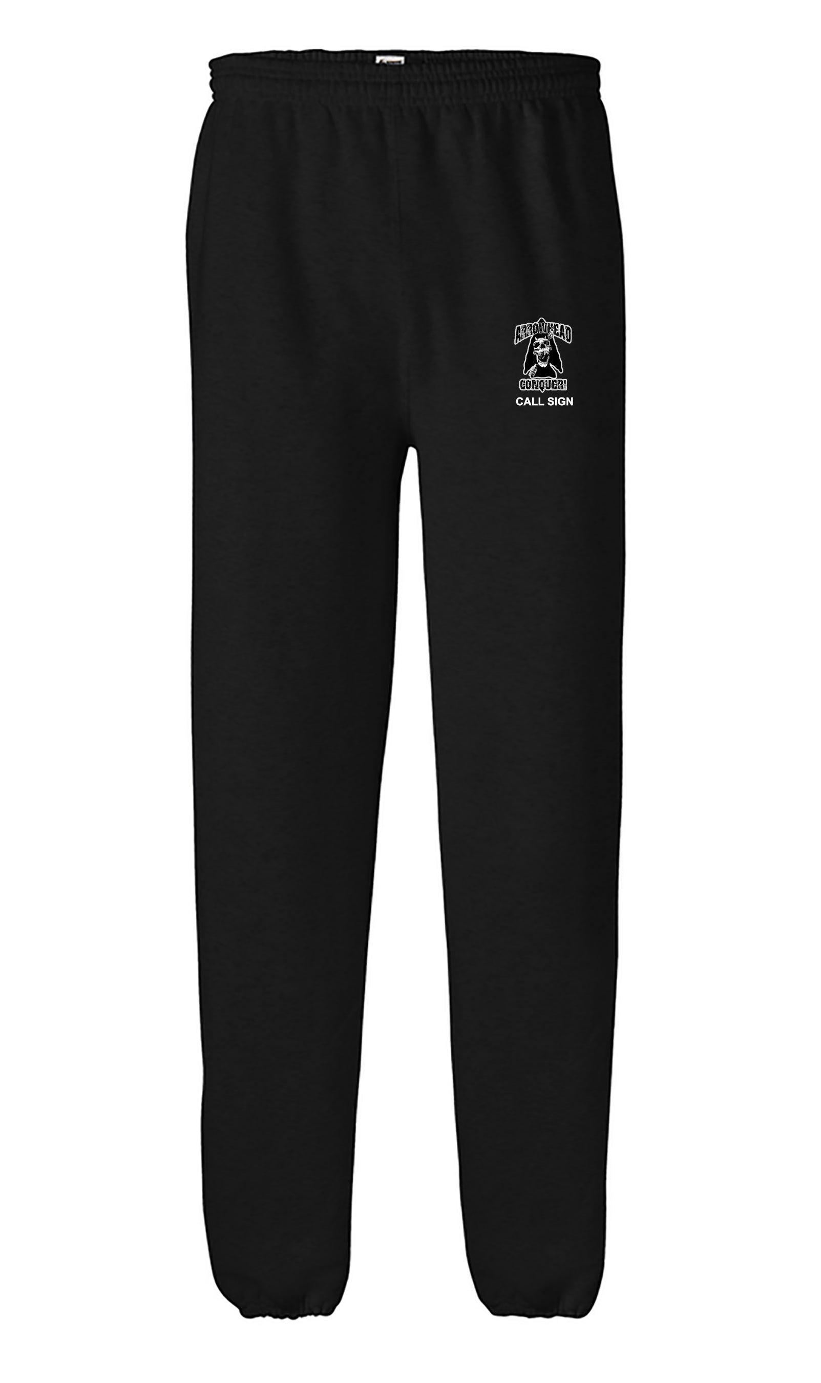 A Co Unisex Sweatpants. These Sweatpants are NOT Approved for PT. - S / Add  Custom Call Sign