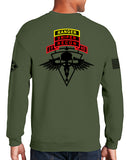 2SBCT Crewneck OD Green Unisex Sweatshirt. This sweatshirt IS Approved for PT