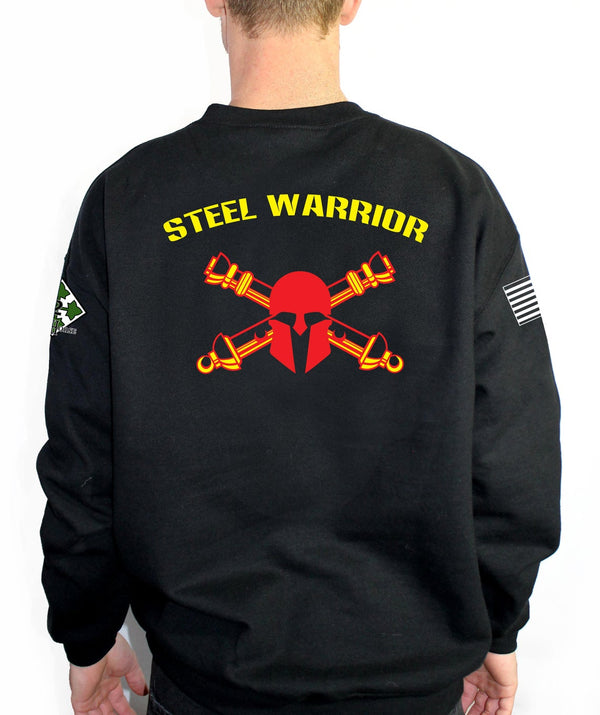 Steel Warrior Black Unisex PT Sweatshirt