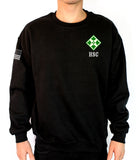 HSC Unisex Black PT Sweatshirt. This shirt is approved for PT *Free Liaison Pick up only***No Free Shipping**