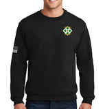 Color Unisex Sweatshirt. This sweatshirt is approved for PT. **Free Shipping means for Liaison pick up to base only**