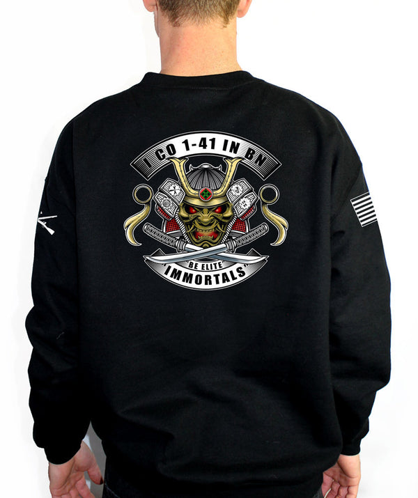 Black Unisex I Co. PT Sweatshirt. Approved and can be worn for PT. *Free Liaison Pick-up orders only** NO Free Shipping***