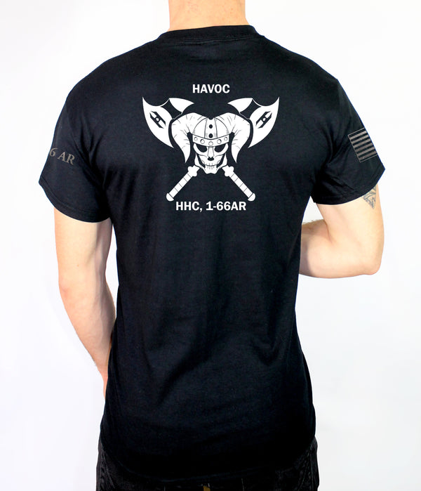 Havoc Company Black PT Unisex Shirt. This shirt is approved for PT *Free Shipping for Liaison Pick-up orders only*