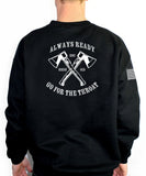 HSC Unisex Black PT Sweatshirt. This shirt is approved for PT *Free Liaison Pick up only***No Free Shipping**