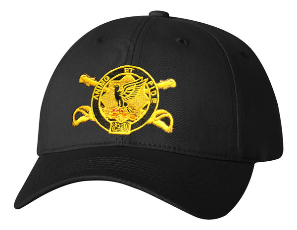 Baseball Cap with 2-1 CAV Crest Embroidered on Front. *Free Shipping means the Liaison will Pick-up orders and bring them back to Base only*