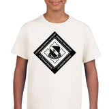 Youth Shirts with 4th BSB Crest In B&W Design and Multiple Shirt Colors. . **Free Shipping means for Liaison pick up to base only**