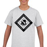 Youth Shirts with 4th BSB Crest In B&W Design and Multiple Shirt Colors. . **Free Shipping means for Liaison pick up to base only**