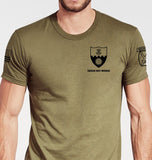 Coyote Tan 100% Cotton Unisex Shirt. This shirt is NOT Approved for PT