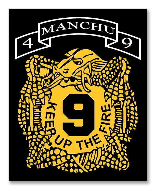 9th IN Magnets 4.21"W x 5.47"H  - Comes in packs of 2.