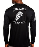 3rd SQDN Crest Polyester Unisex Long Sleeve Shirt. Approved for PT.  **Must pick up in person for Free Shipping**