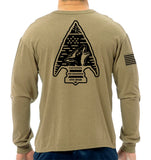 3rd SQDN Coyote Tan Long Sleeve Shirt. Not approved for PT. *FREE Liaison Pick-up for orders sent to Base only** No Free Shipping