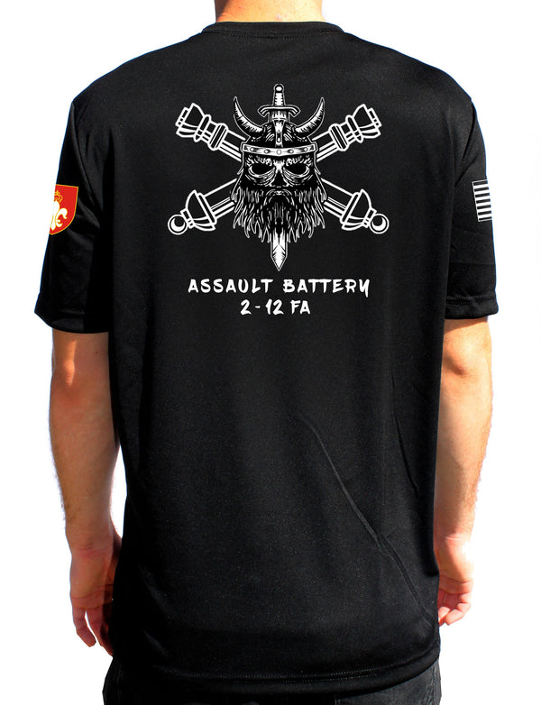 Assault Black Performance PT Unisex Shirt. This shirt is approved for PT *Free Shipping for Liaison Pick-up orders only*